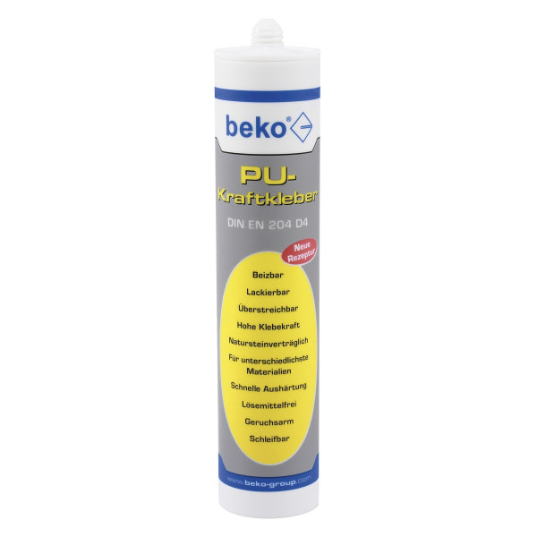 Klej siłowy Beko PU 310ml beżowy