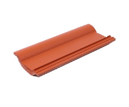 Braas Frankfurter Pfanne Protegon MATT Classic-Red Half Normal Stone