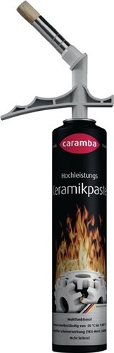 Hochl.Keramikpaste weiß 200 ml CARAMBA Pinseldose