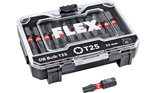 Flex Bit Set DB Bulk T25 25-teilig