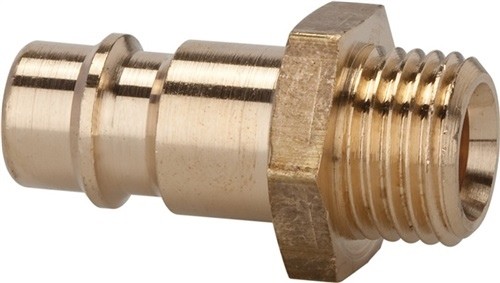 Plug nipple MS blk plug DN 7.2 AG G 1/4 inch