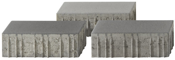 Pflaster Nimbus 30x10x8cm dunkelgrau betonglatt