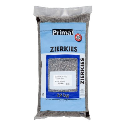 Prima Granitsplitt 25kg 8-16mm grau
