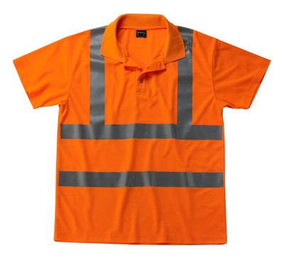 MASCOT® Bowen Polo-Shirt hi-vis orange Gr.M