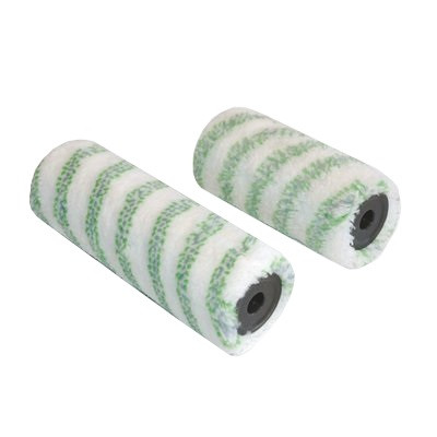 Nespoli Exquisit-Walze Jumbo Endl. 18mm Flor 25cm grün/grau/grün Polyamid