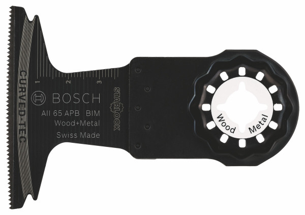 Bosch BIM Tauchsägeblatt Holz/Nägel f. GOP - 65x40mm - 5er Pack