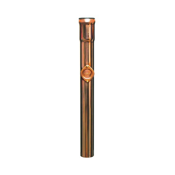 Loro-N Kupfer Regenstandrohr Ø 100mm m. Reinigungsöffnung oben Länge 1000mm
