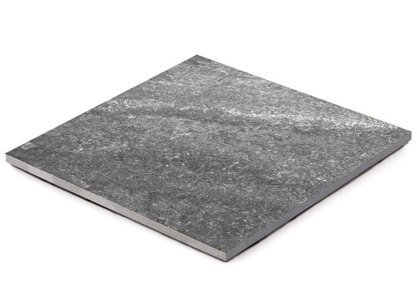 GZO Quarzo Nero 80/80/2 cm anthrazit