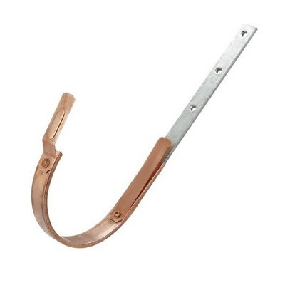 LEH CU umm. Rinnenhaken halbrund 33-25/6mm Münchner Ausführung