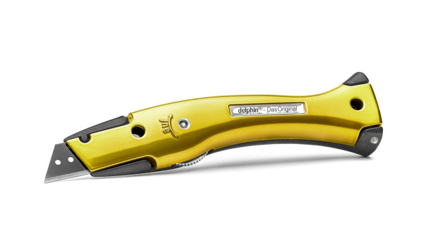 Delphin®-03 Style Edition Mattschwarz Candy Gold Universalmesser