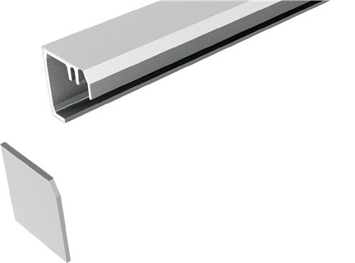 HELM mounting rail Alu.VA-Eff.elox.Alu.VA-Eff.elox.L.1700mm