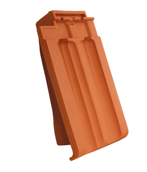 CRE RUSTICO verge tile right shade old grey engobed DOR -ALT