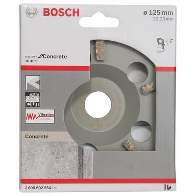 Bosch Diamanttopfscheibe Expert Concrete 125x22.23x4.5mm