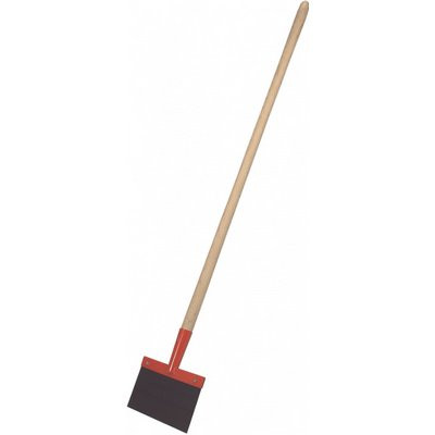 Triuso Stoßscharre m. Stiel montiert 150x1.0mm lackiert