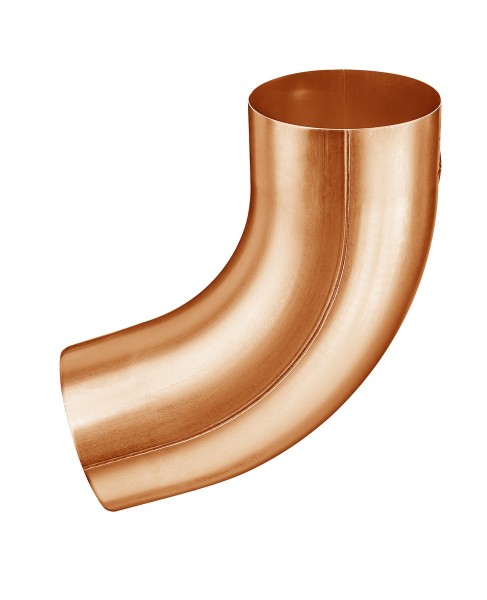 Grömo CU drain pipe bend without inlet DN60 72°