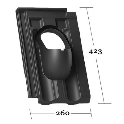 Płyta podstawowa Klöber Venduct® bez rury KE0224 do Ergoldsbacher Großf. Czerwony