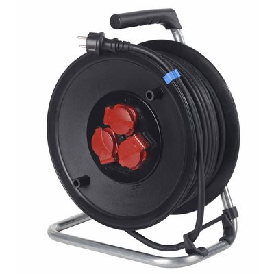 Schwabe Kunststoff Kabeltrommel Ø285mm 230V/16A max. 3500W - H07RN-F 3G1.5 40m