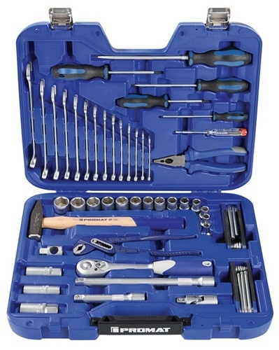 Werkzeugkoffer 4-32 mm 47 teilig im Kunststoffkoffer