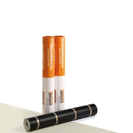 BauderTHERMOPLAN-T TL silbergrau 50cm trägerlos