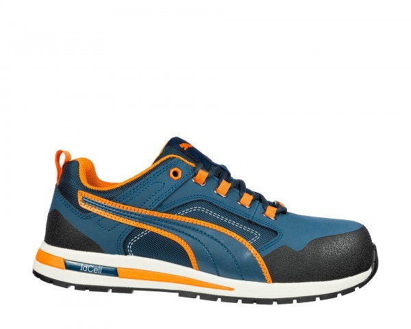 Crosstwist LOW S3 HRO SRC PUMA blau/orange Gr. 40