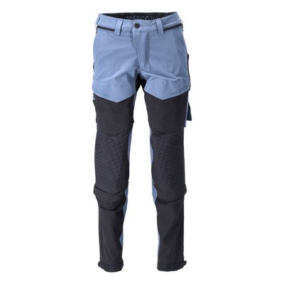 MASCOT® Customized Hose m. Knietaschen steinblau/schwarzblau Gr. 82C48