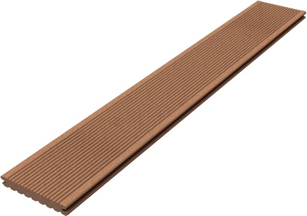Barfußdiele CLASSIC massiv naturbraun 4200x145x21mm