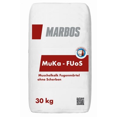 Marbos Muschelkalk 30kg FUOS Farbe Stollhamm beige