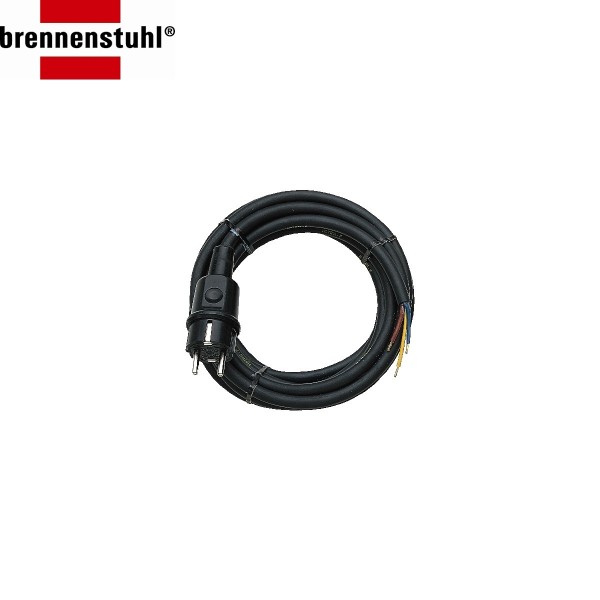 BS Anschlussleitung 3m H05RR-F 3G1.5 schwarz