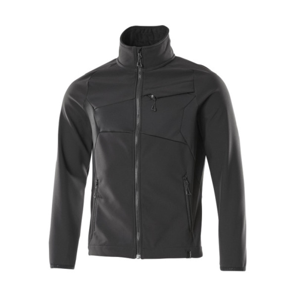 Kurtka MASCOT® Accelerate Soft Shell czarna - rozmiar. 2XL