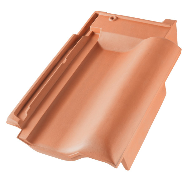Erlus E58 ridge connection sliding verge right copper brown - N