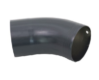 PREFA PB Rohrbogen 40Grad D 80mm anthrazit