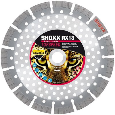 Samedia Dia-Trennscheibe SHOXX RX13 Ø230x22.23x13mm TOPSPEED