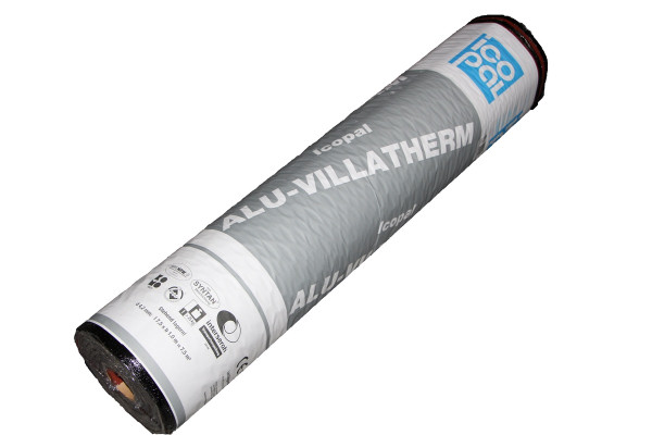 Rolka Icopal Alu-Villatherm o powierzchni 7,5 m2