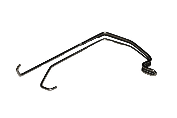 Erlus Universalsturmklammer II Größe M 2.2mm 30/50 V2A Federstahl - N