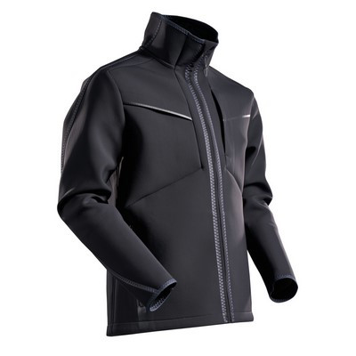 MASCOT® Customized Soft Shell Jacke schwarz Gr. XL