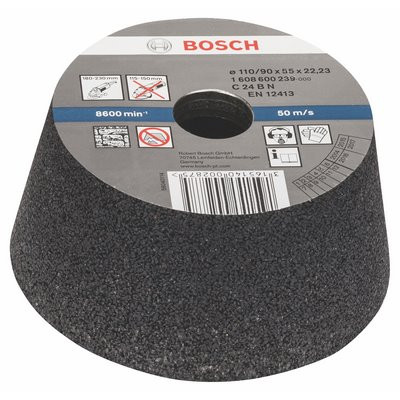 Bosch Schleiftopf konisch Stein/Beton Ø110mm K24