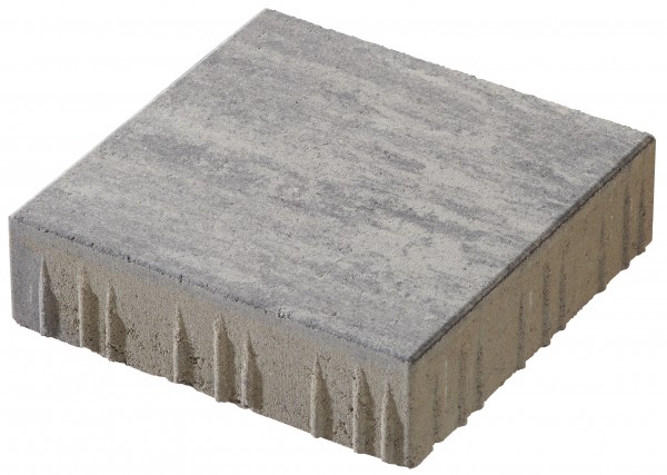 Pflaster Stratos 30x30x8cm titangrau betonglatt