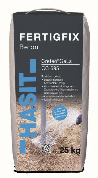 Hasit Creteo®GaLa CC 695 25kg PS Fertigfix-Beton