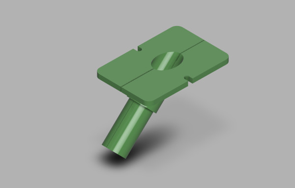 Nagelstopfen Kombi Fix 45 f. Titan Einbaustopfen für einhäuptige Schalung