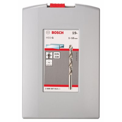 Bosch ProBox Metallbohrer-Set HSS-G 19tlg.