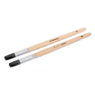 Nespoli Profi Plattpinsel schwarz 20mm gerade