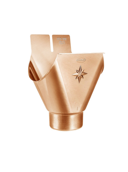 Grömo CU-Einhangstutzen oval 333/100 mit Stern