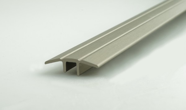 Repac Übergangsprofil PLP Design Aluminium 33mm x 270cm Edelstahl Optik