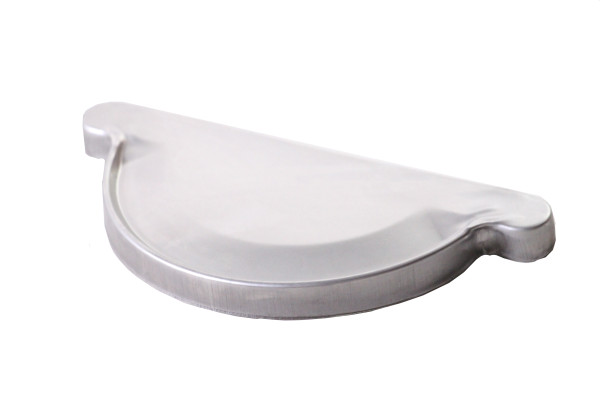 Grömo UGINOX Top 304 Rinnenboden 333 halbrund univer. li+re große Wulst