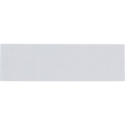 Triuso Unterlegplättchen 100x30x1mm weiß Kunststoff 100 Stück - KU1