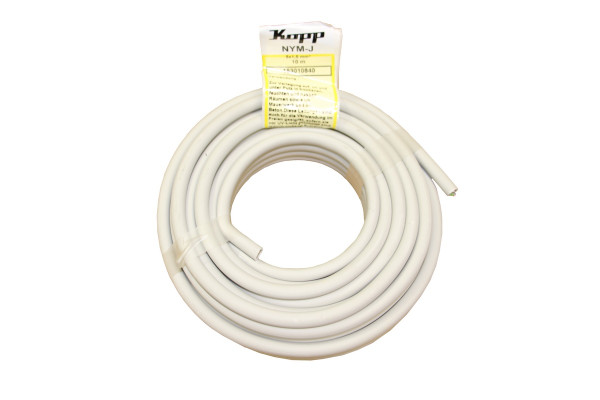 Kopp Feuchtraumleitung NYM-J 5x1.5 grau 10m