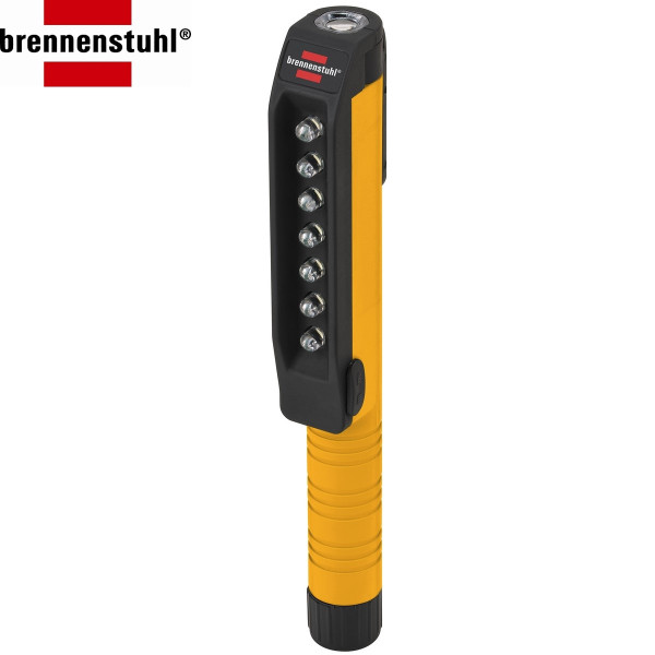 BS Klipleuchte 7+1 LED m. Magnet u Clip 7xFront, 1xSpot