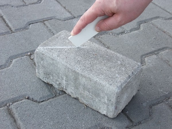 Probst MARKER DO TYNKÓW PM 120x30x2mm 5 sztuk w opakowaniu biały - 51800069