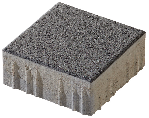 Pflaster Vios-Aqua 20x20x8cm anthrazit kugelgestrahlt