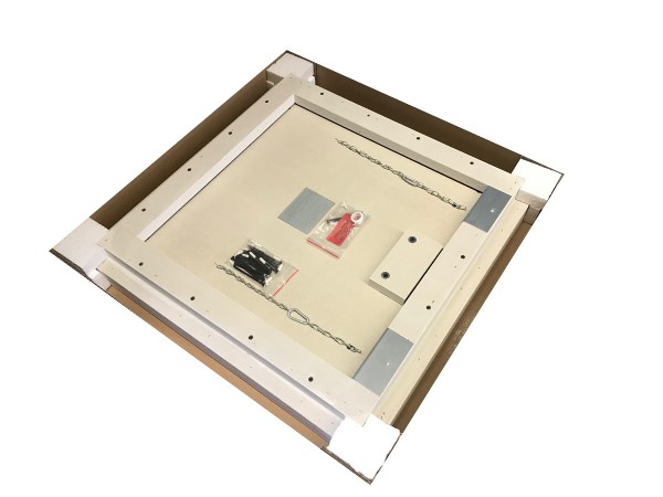 System klap rewizyjnych FFS F5 BS zabezpieczenie przeciwpożarowe do szybu instalacyjnego 500x500x50mm